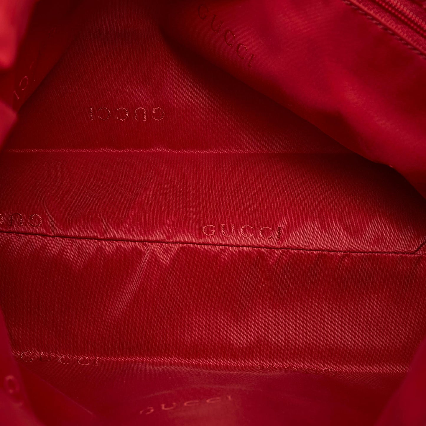 Gucci Printed Canvas Shoulder Bag