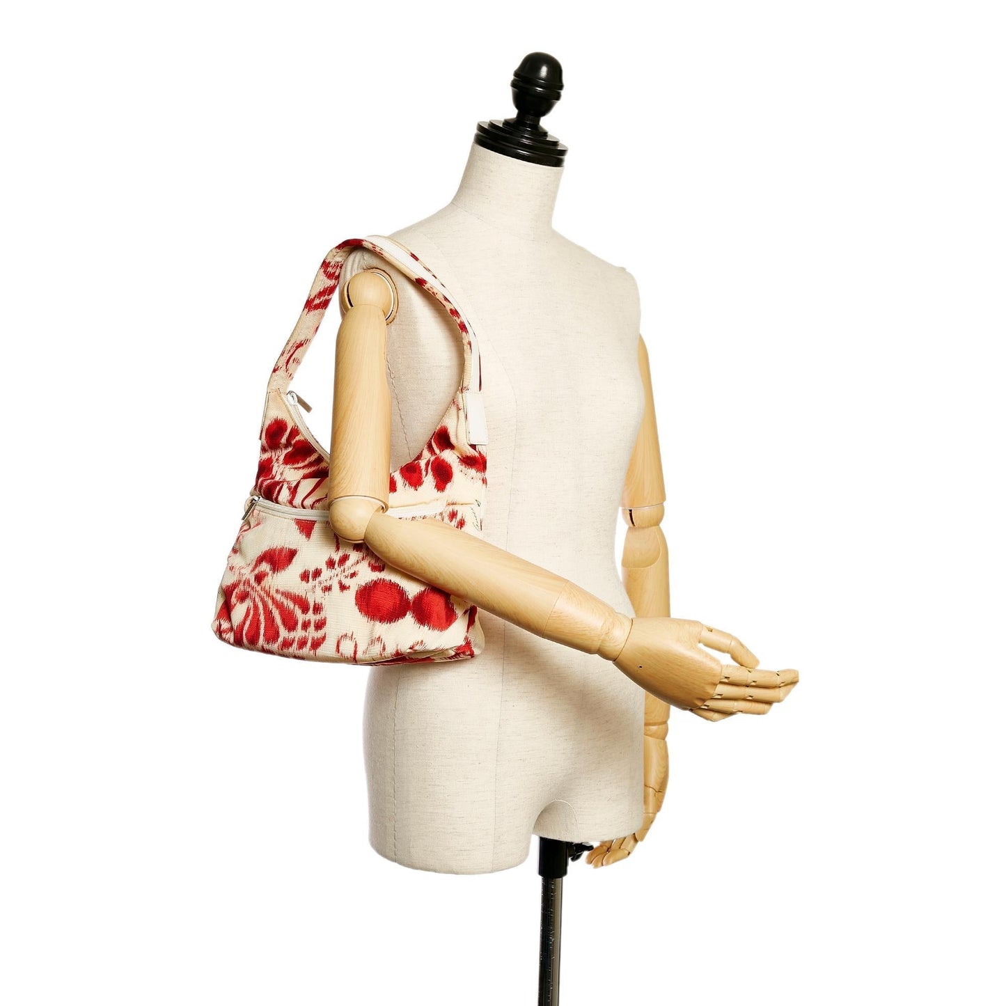 Gucci Printed Canvas Shoulder Bag