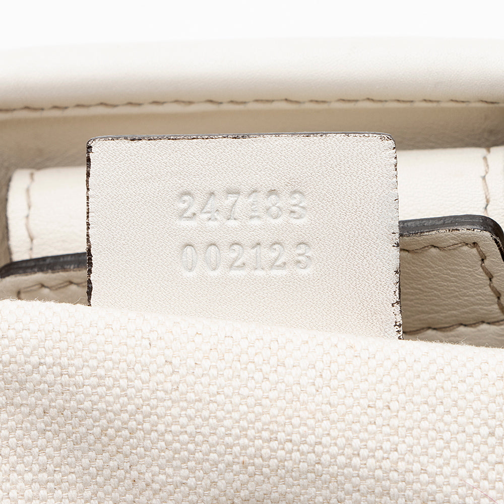 Gucci Python GG Running Large Satchel