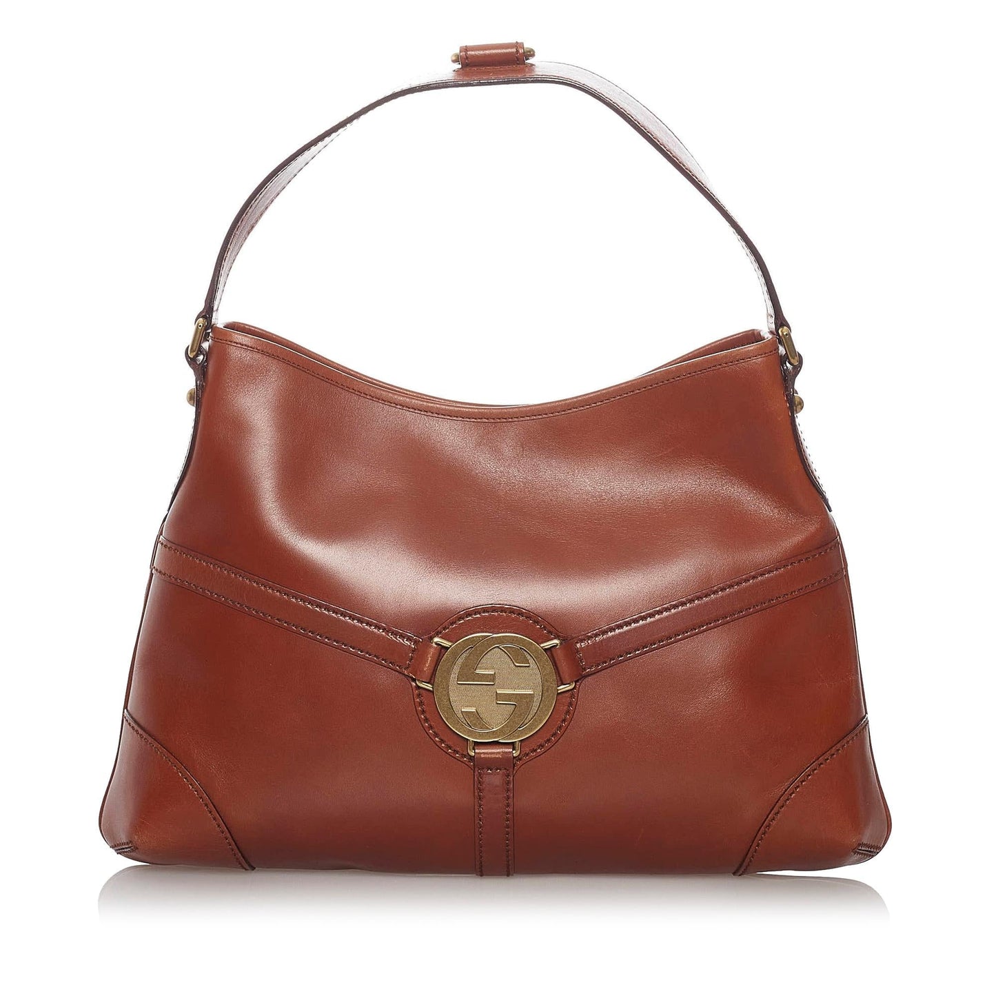 Gucci Reins Leather Hobo Bag