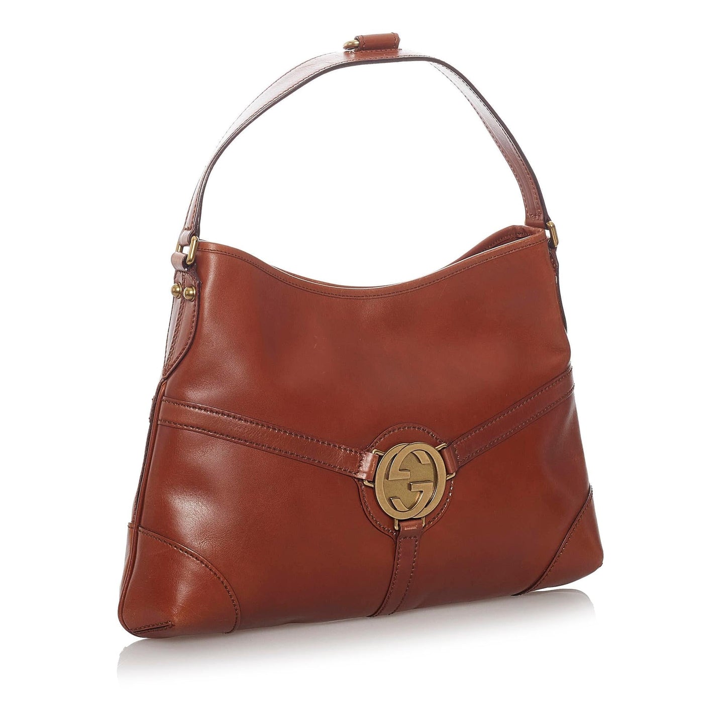 Gucci Reins Leather Hobo Bag