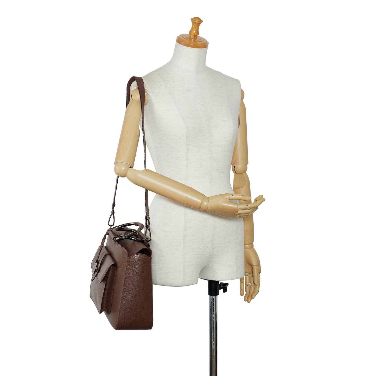 Gucci Ring Handle Satchel (SHG-J3Y19K)