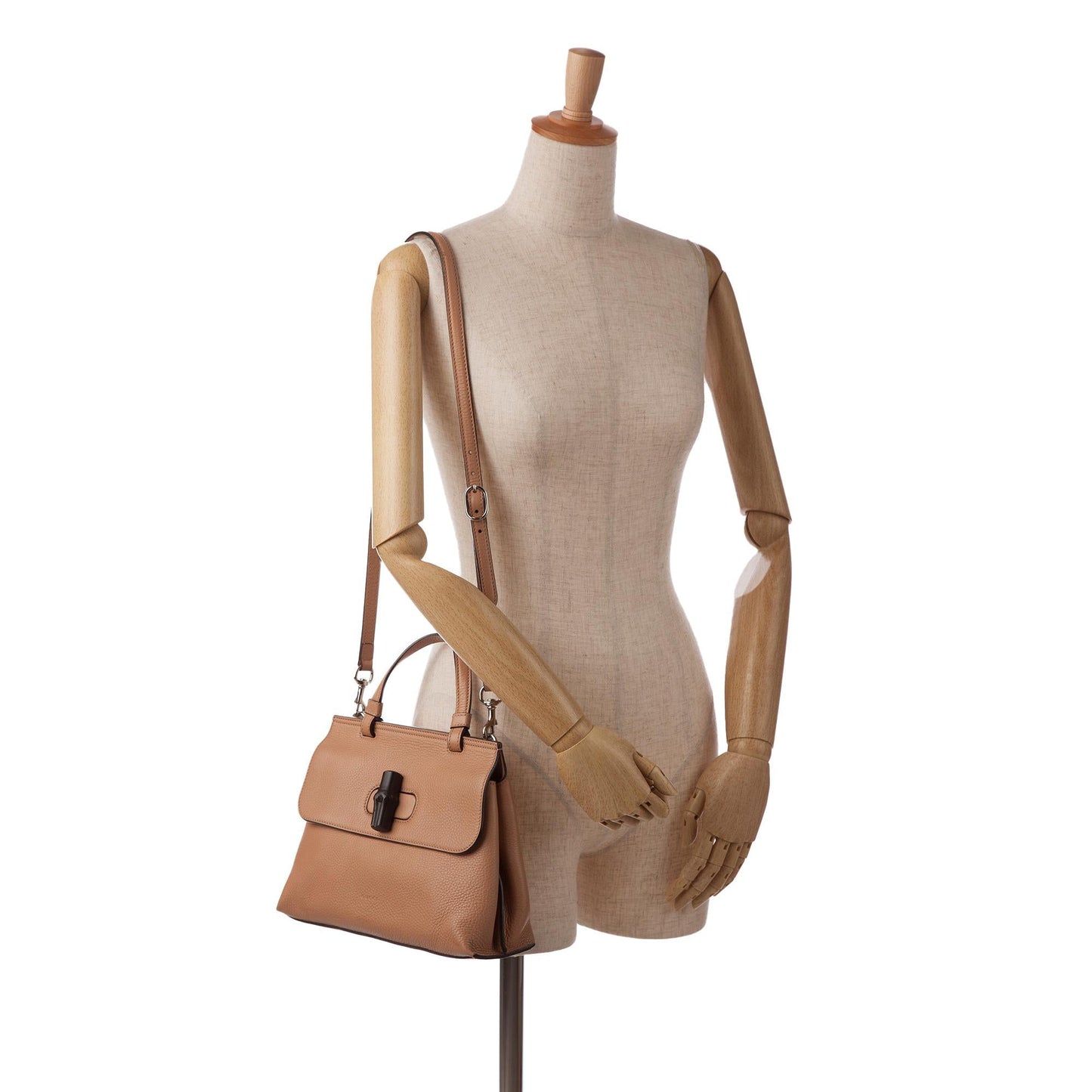 Gucci Small Bamboo Daily Satchel (SHG-pqhQVB)