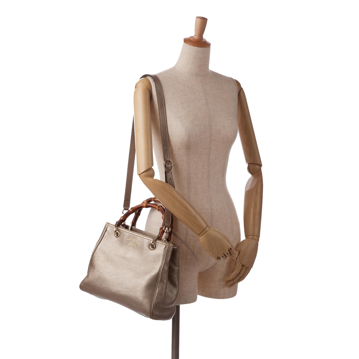 Gucci Small Bamboo Shopper (SHG-M4rPio)
