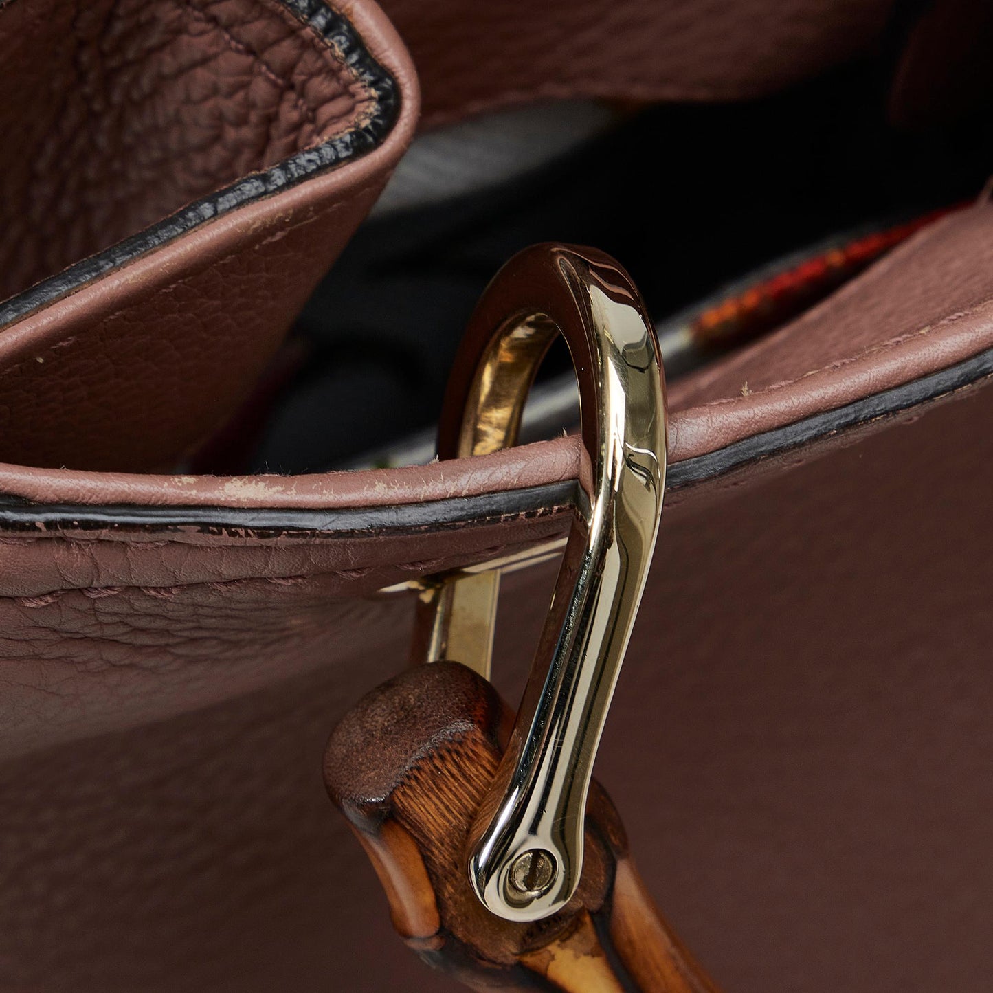 Gucci Small Bamboo Shopper (SHG-wb4O7b)