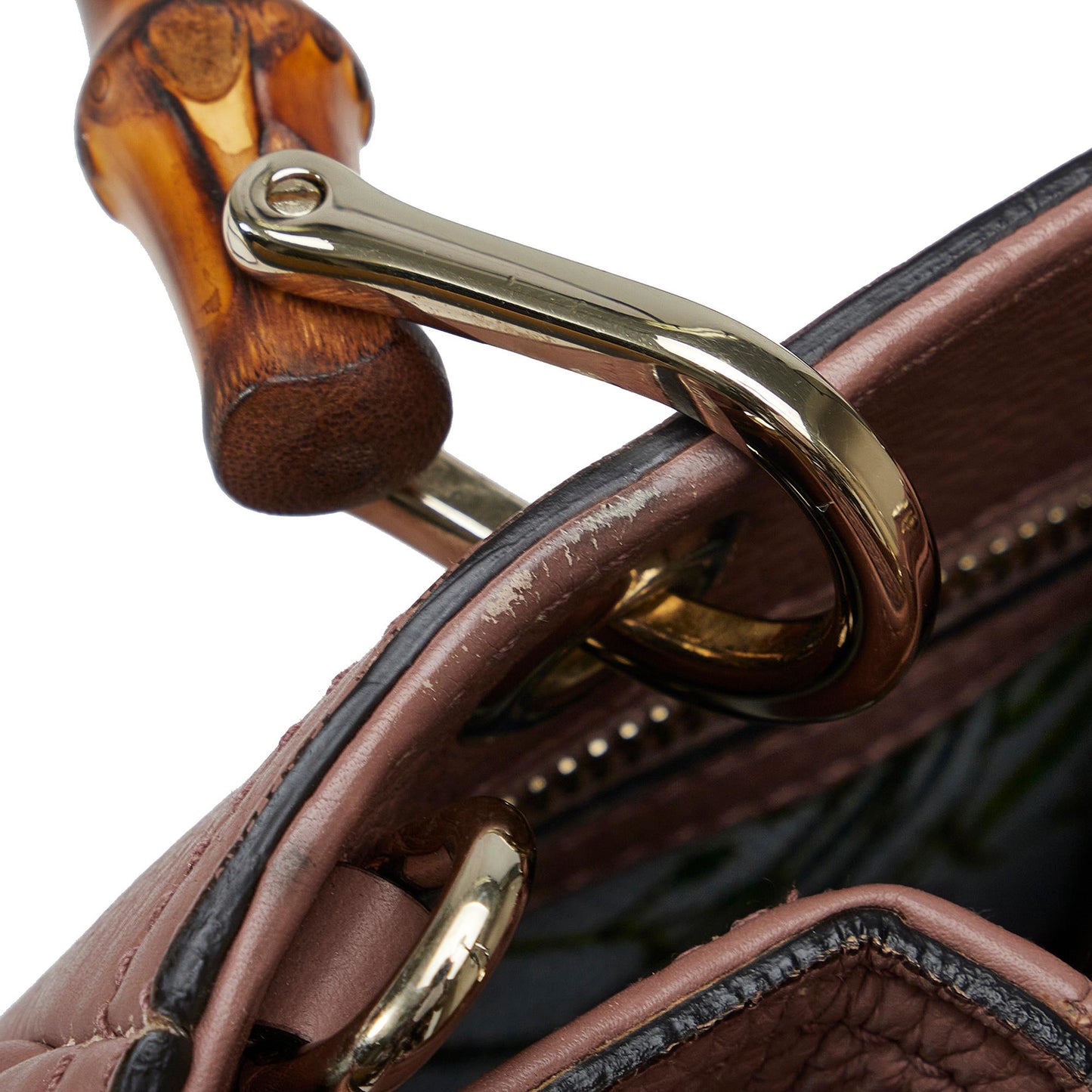 Gucci Small Bamboo Shopper (SHG-wb4O7b)
