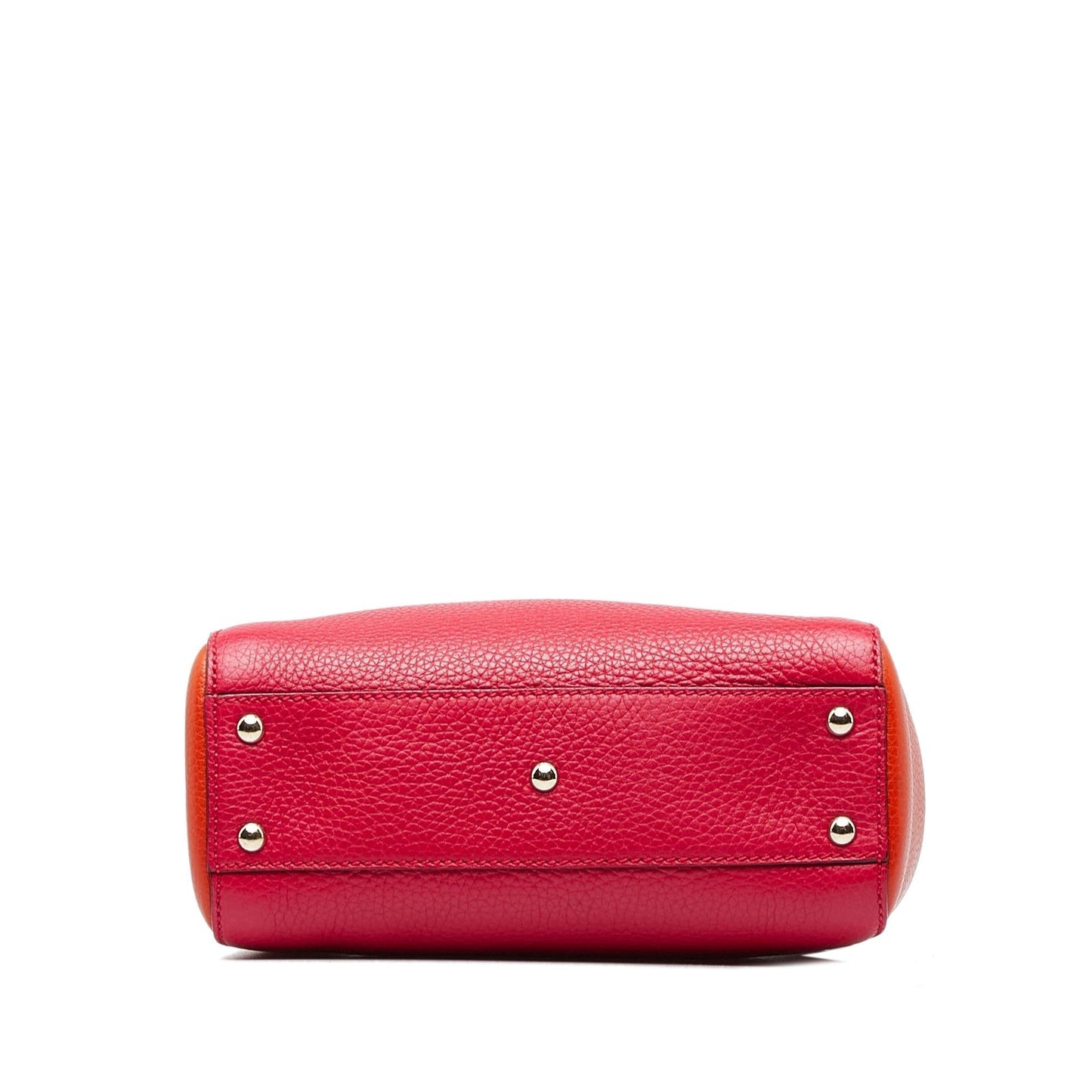 Gucci Small Bicolor Bamboo Shopper (SHG-EwGBDy)