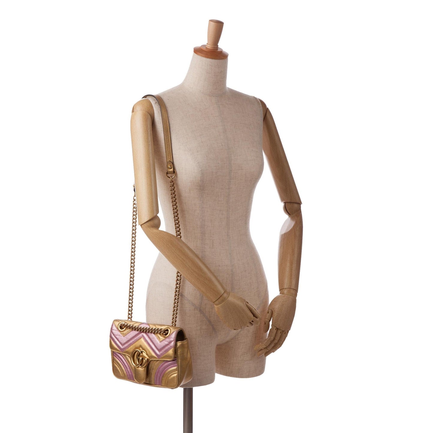 Gucci Small GG Marmont Matelasse Crossbody Bag (SHG-cQwDYF)