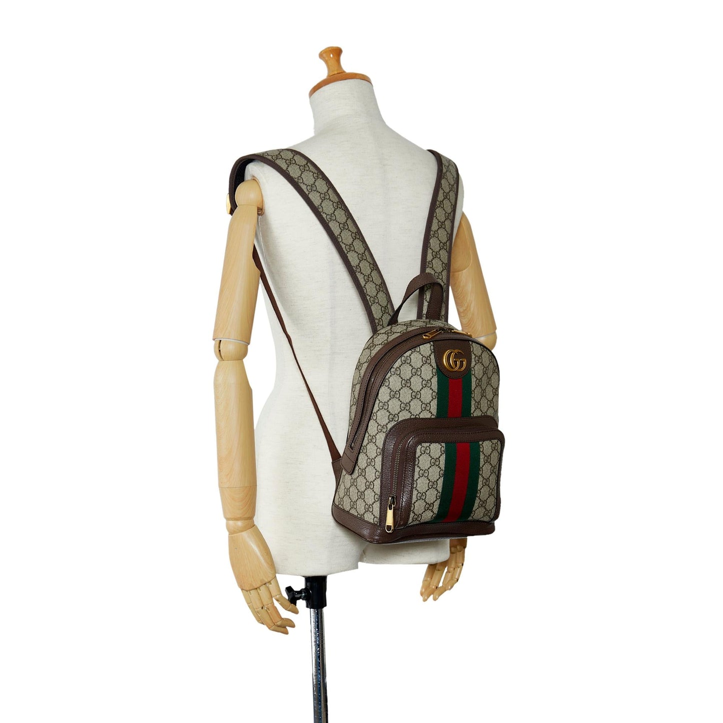 Gucci Small GG Supreme Ophidia Backpack (SHG-c8rFMk)