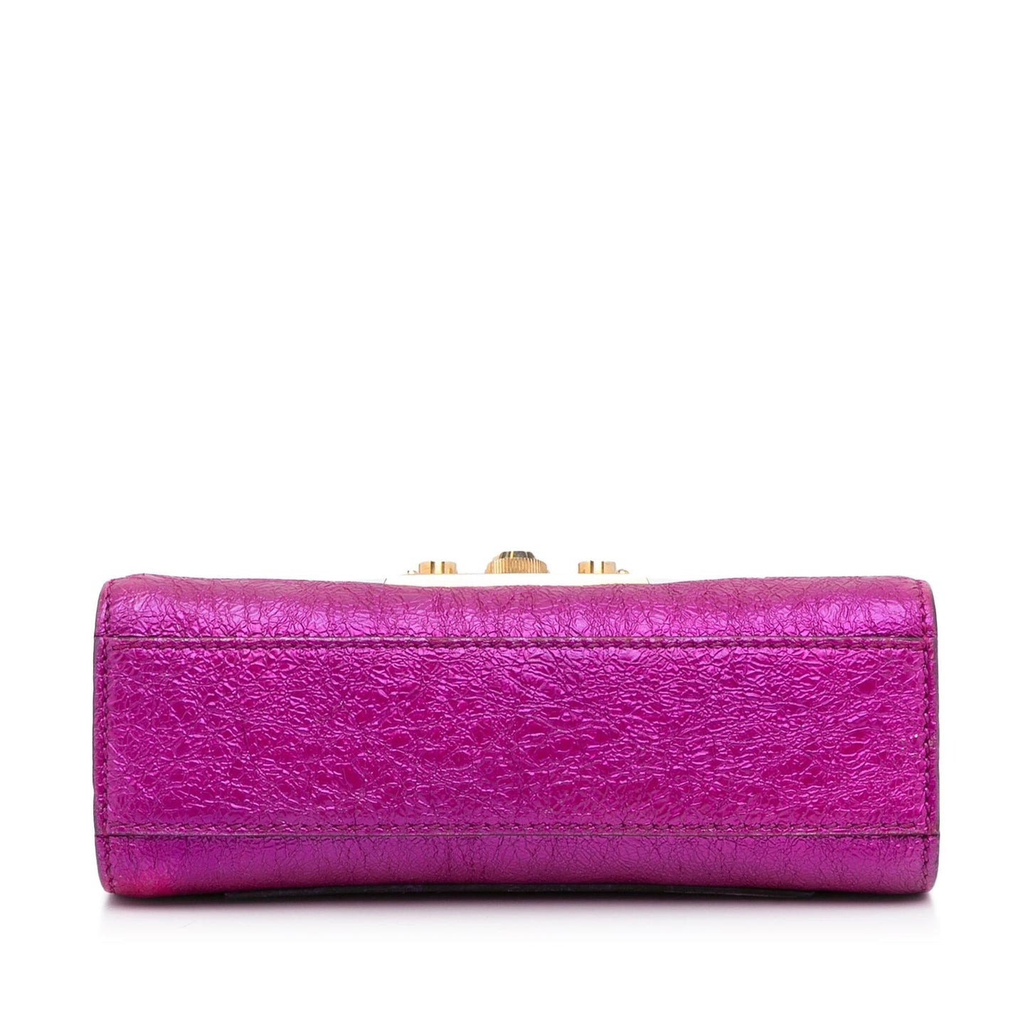 Gucci Small Metallic Padlock Crossbody (SHG-vepPaF)