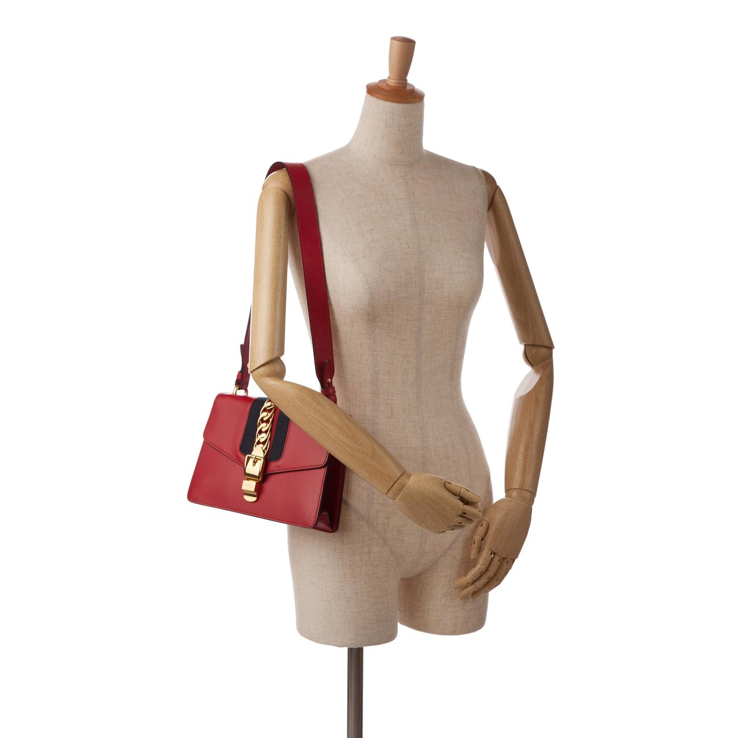 Gucci Small Sylvie Shoulder Bag (SHG-WmKQWX)