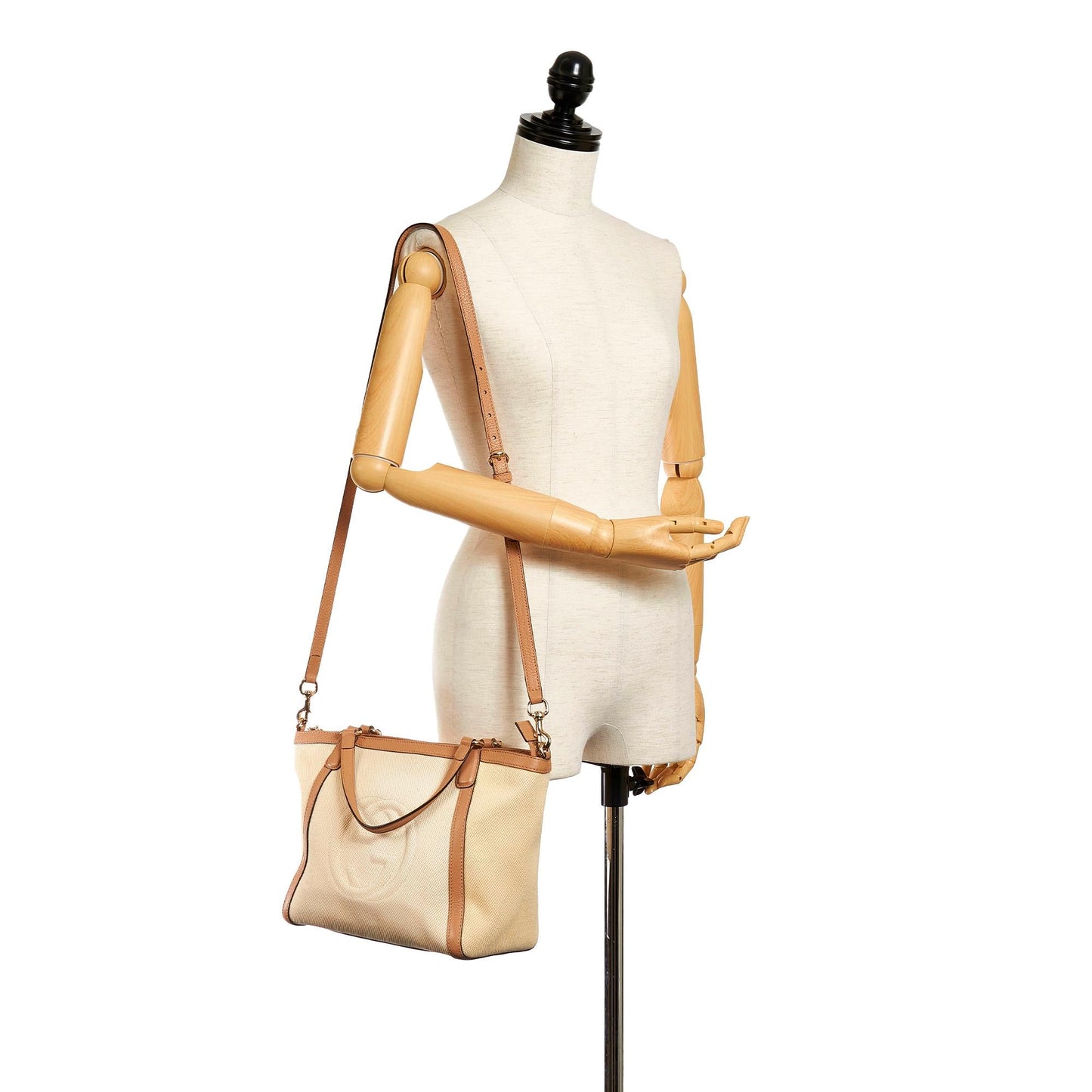 Gucci Soho Cellarius Canvas Satchel
