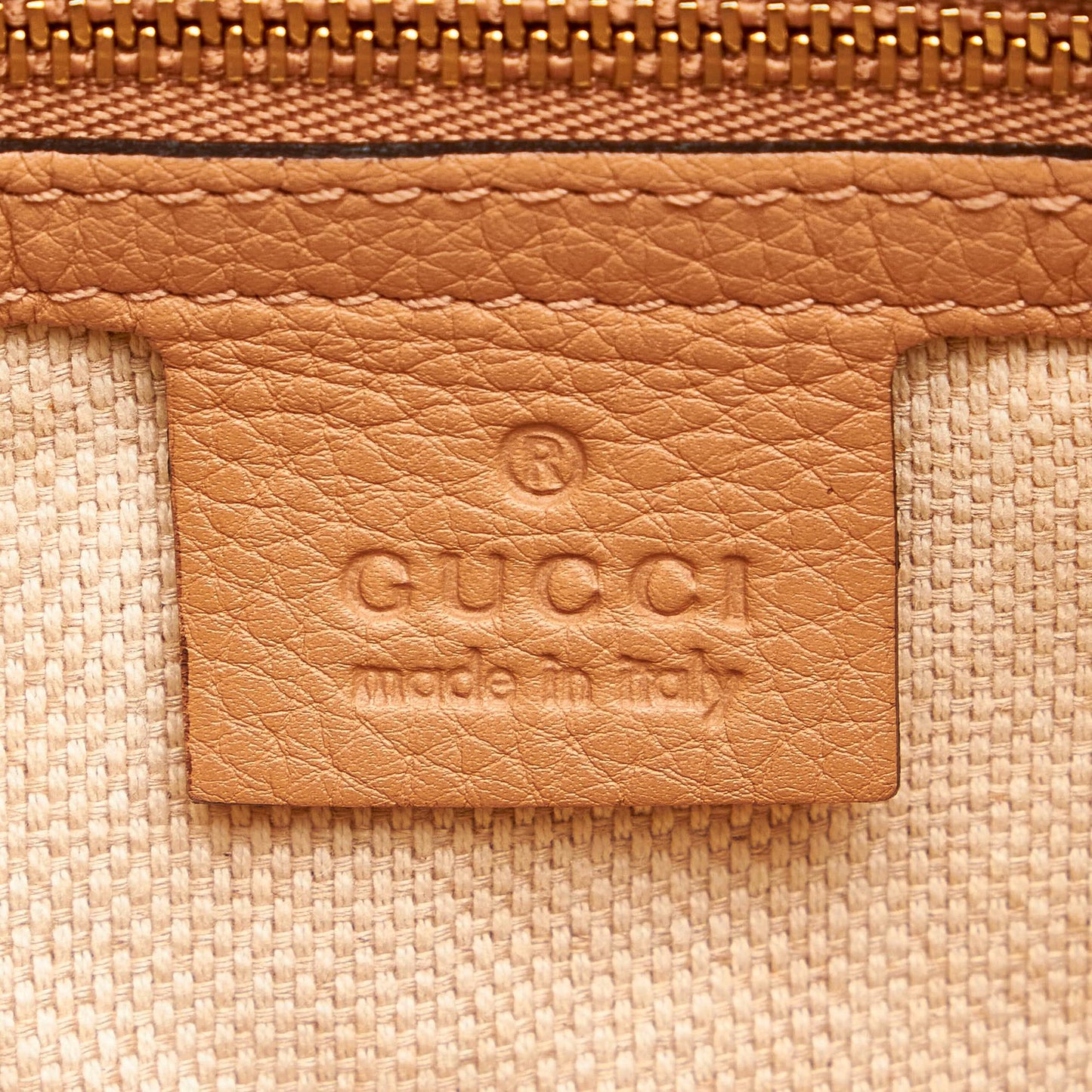 Gucci Soho Cellarius Canvas Satchel