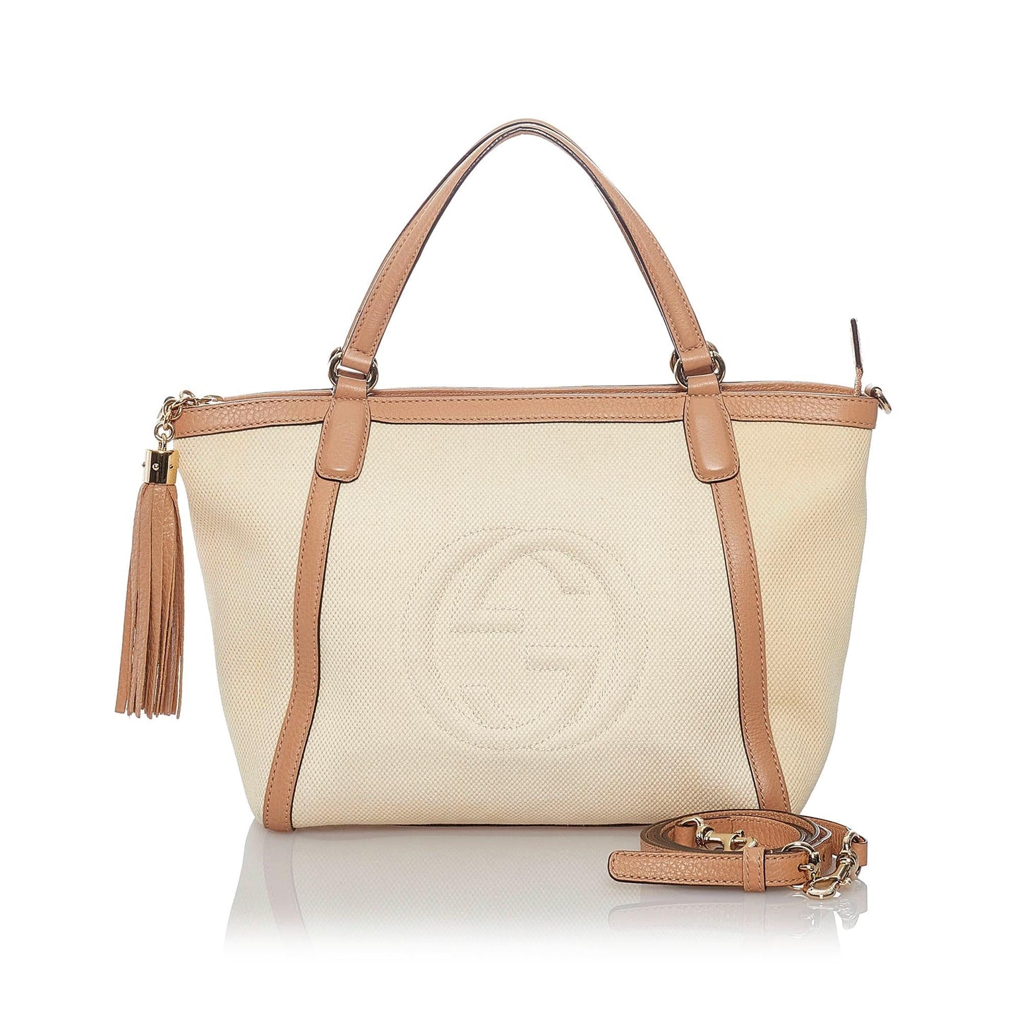 Gucci Soho Cellarius Canvas Satchel