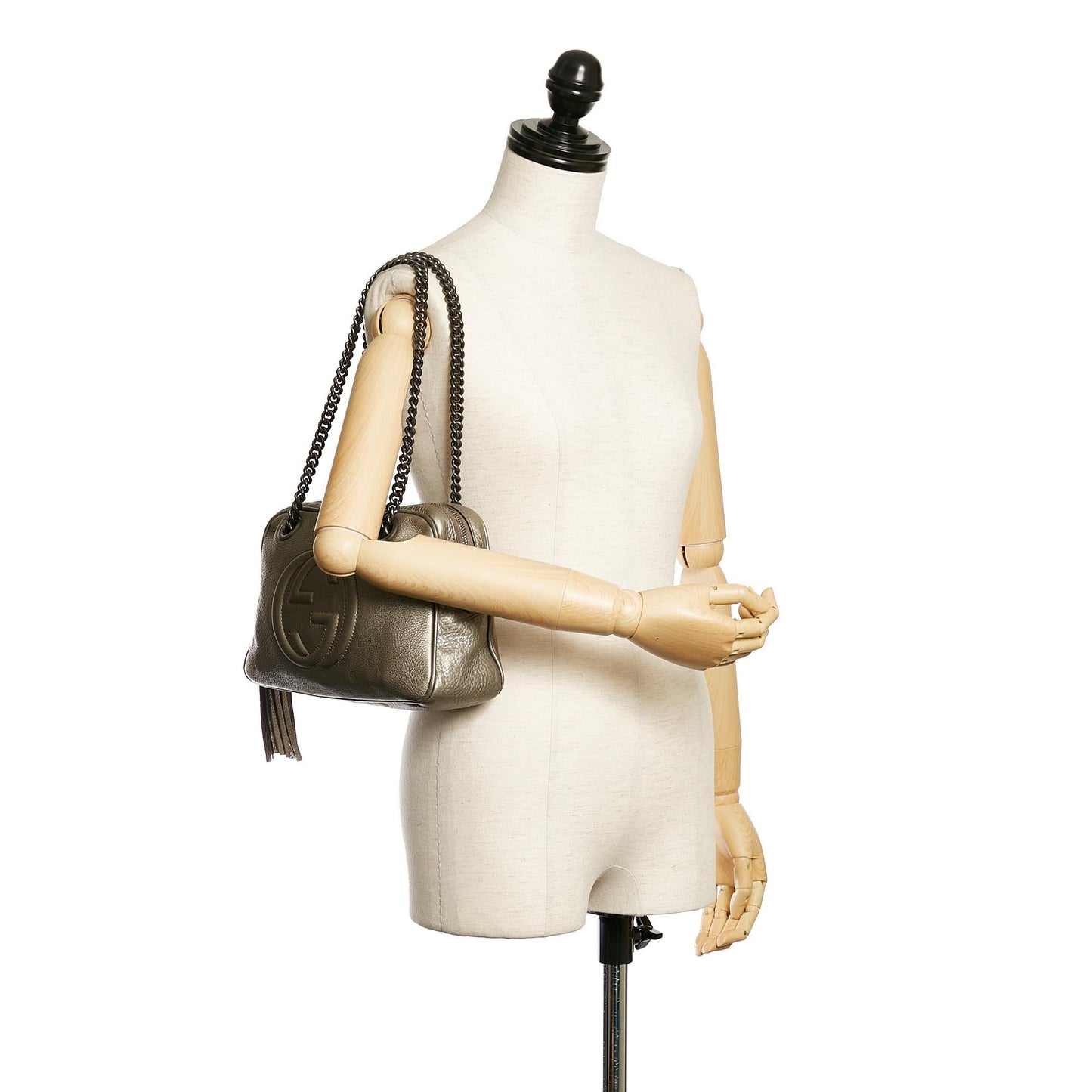 Gucci Soho Chain Leather Shoulder Bag