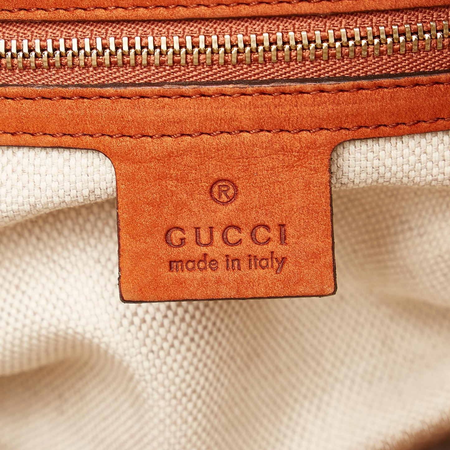 Gucci Soho Chain Nubuck Leather Shoulder Bag