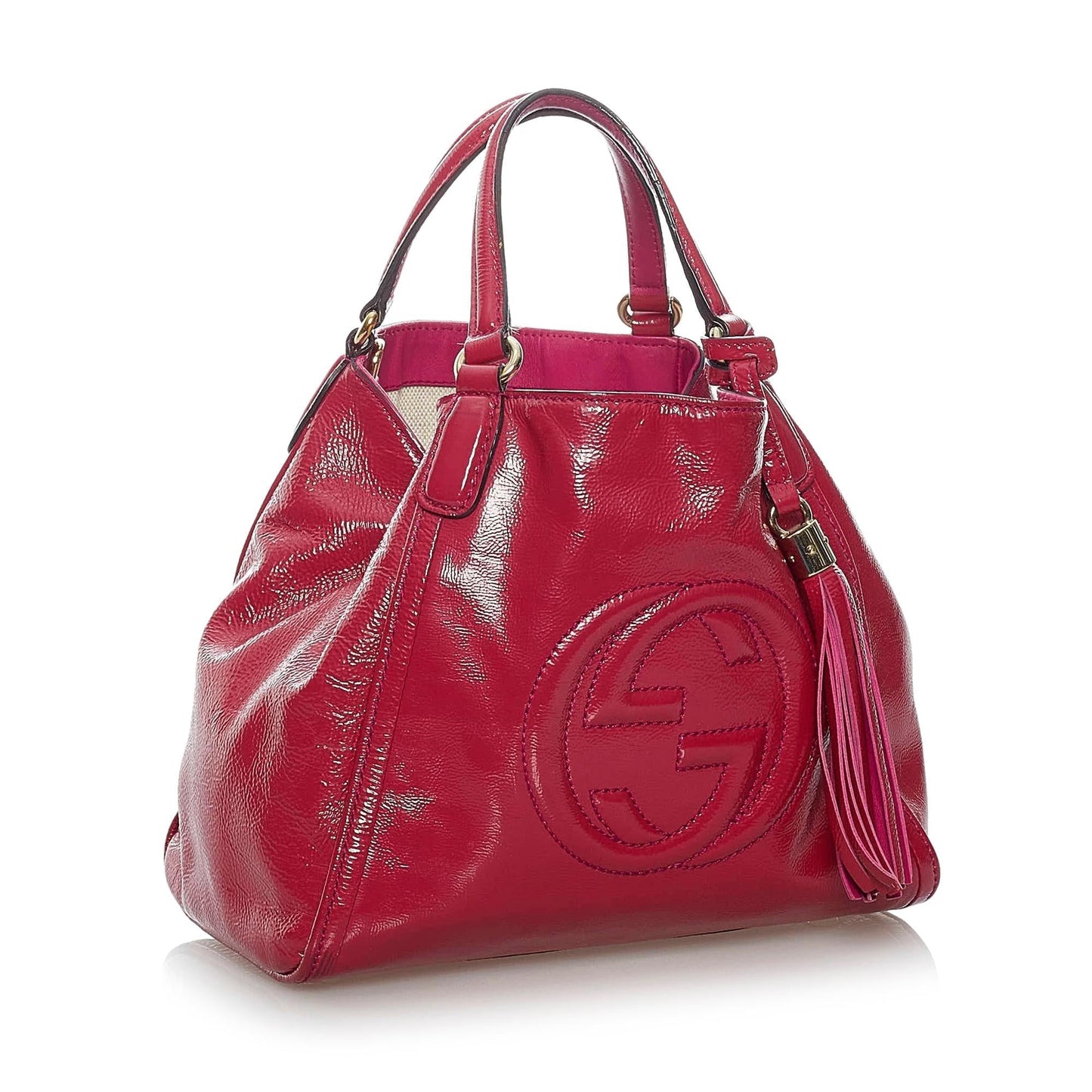 Gucci Soho Patent Leather Satchel
