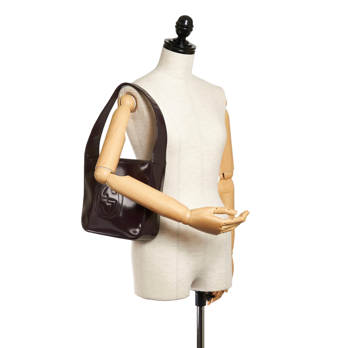 Gucci Soho Patent Leather Shoulder Bag