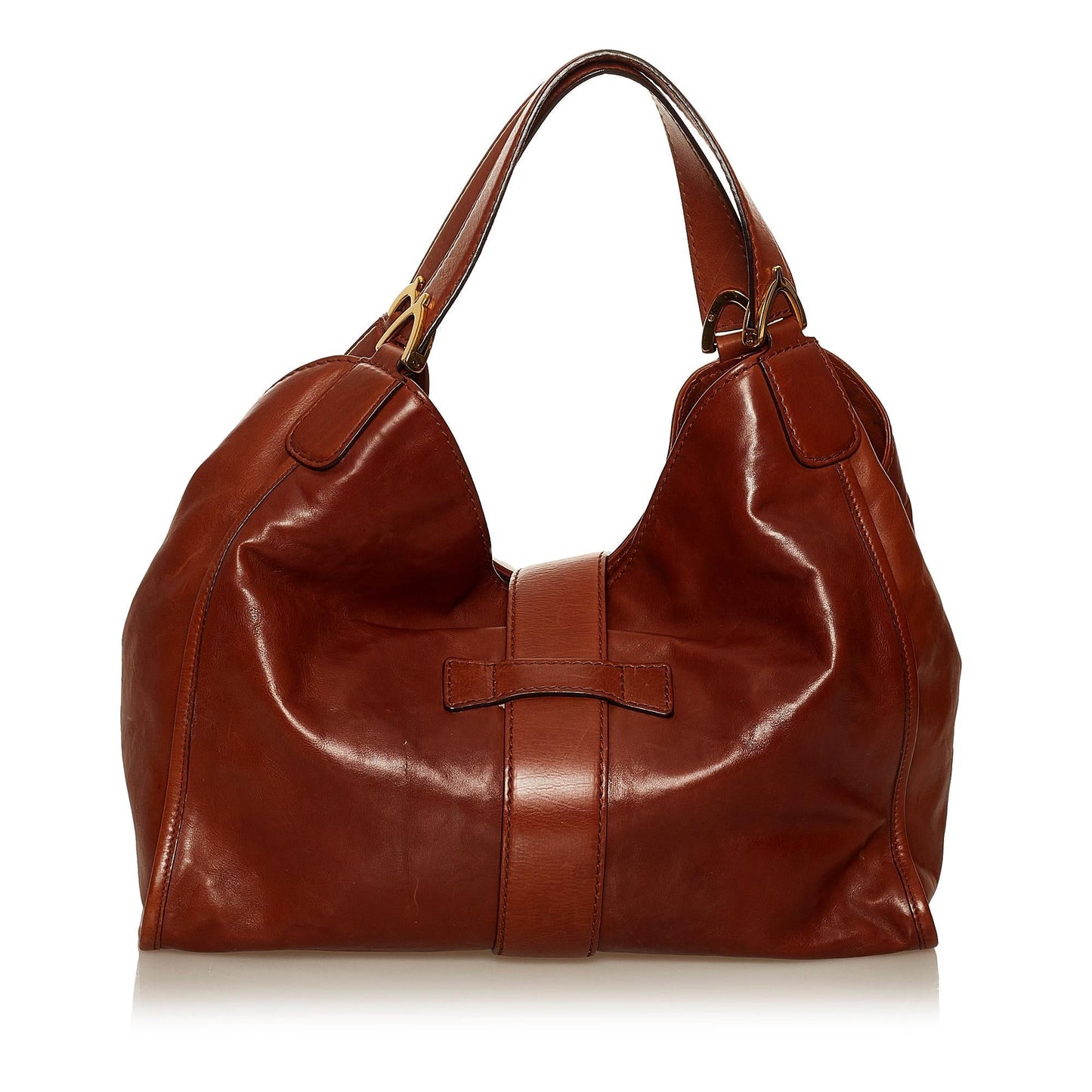 Gucci Stirrup Leather Shoulder Bag