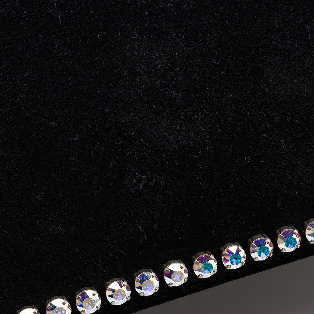 Gucci Suede Crystal Dionysus Small Shoulder Bag