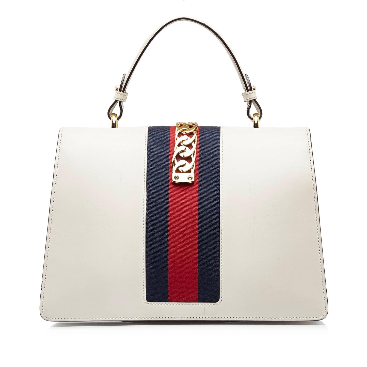 Gucci Sylvie Web Satchel (SHG-RIchpP)