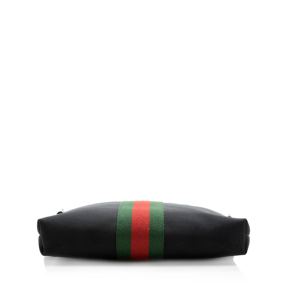 Gucci Techno Canvas Web Messenger Bag