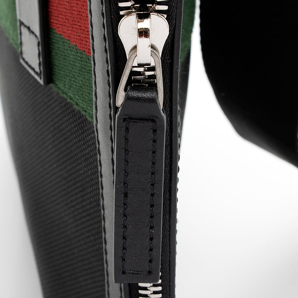 Gucci Techno Canvas Web Messenger Bag