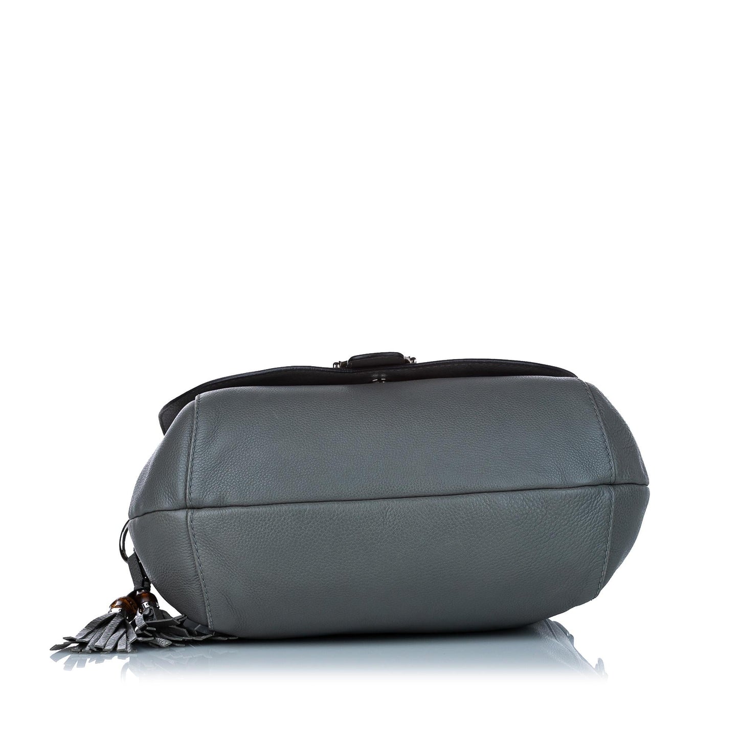Gucci Techno Horsebit Leather Satchel
