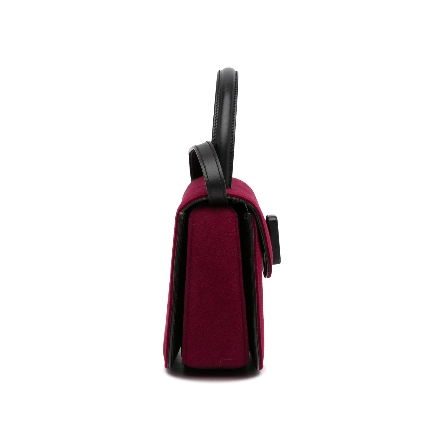 Gucci Velvet Twist Lock Satchel (SHG-LqJTBE)