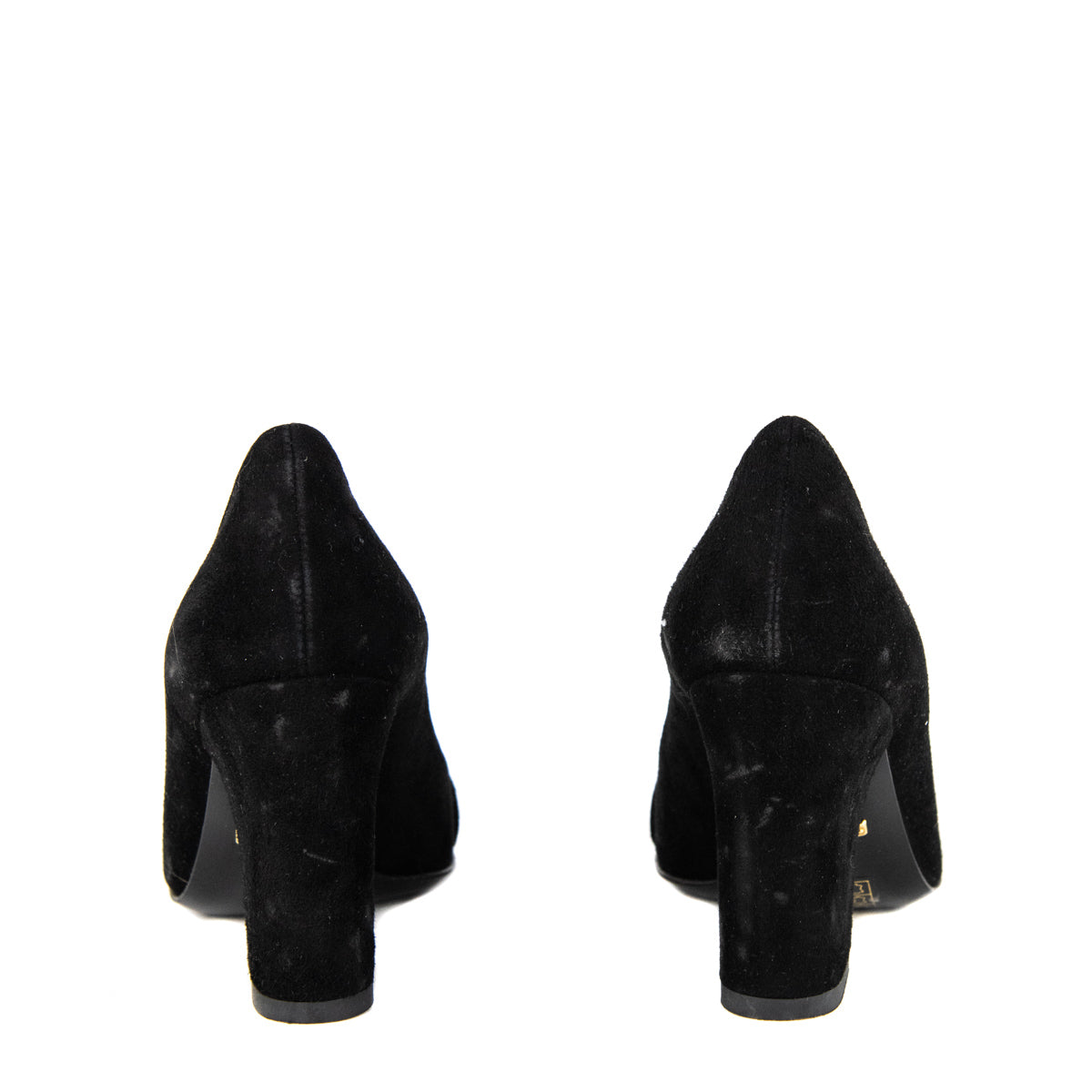 Gucci Black Suede Buckle Pumps Size 5 | EU 35