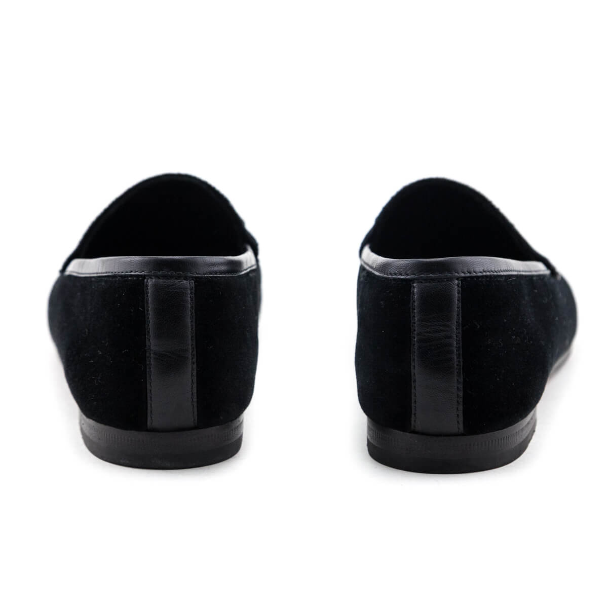 Gucci Black Velvet Horsebit Loafers Size US 5 | EU 35