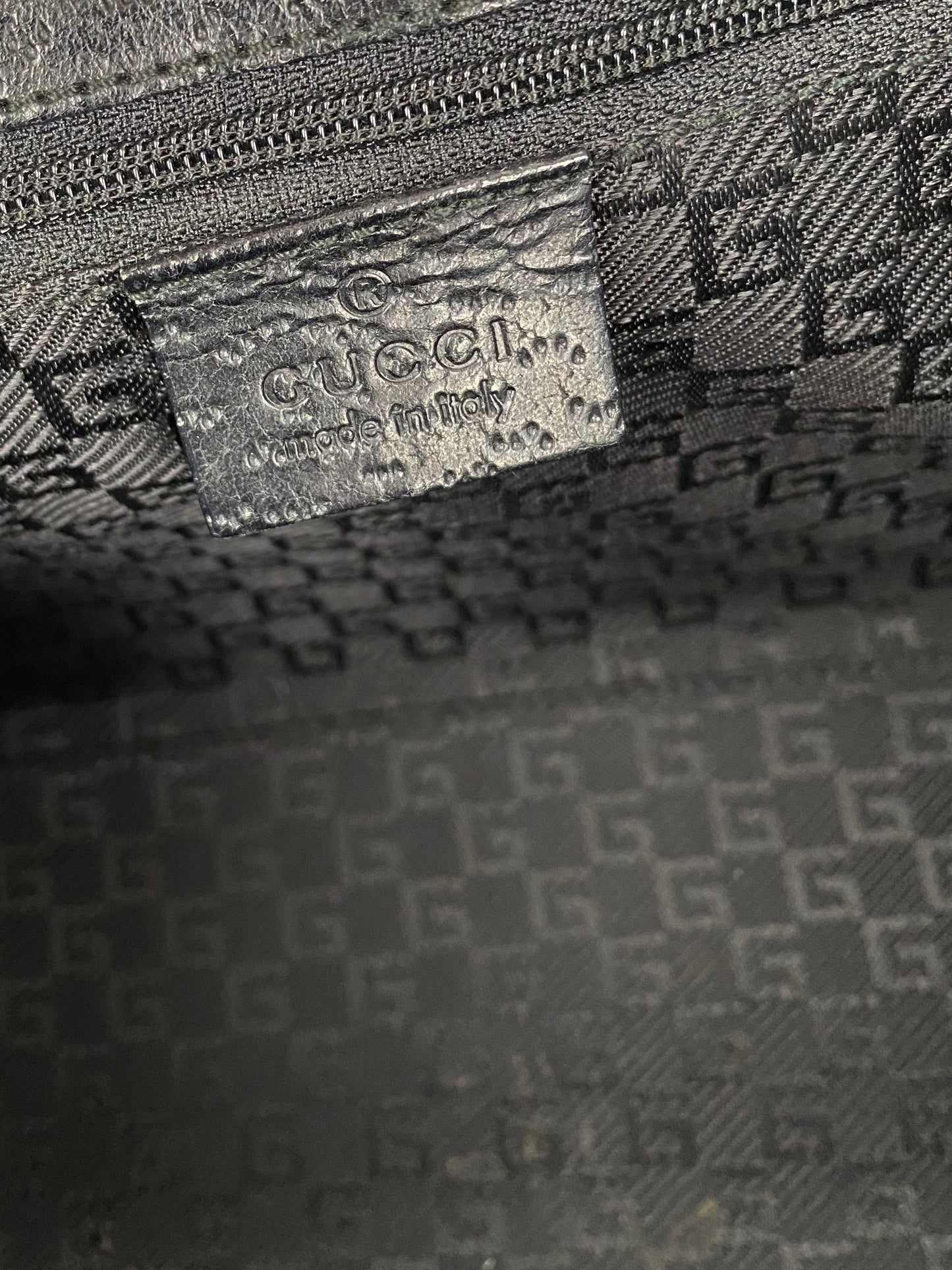 Gucci Black Vintage Shoulder Bag