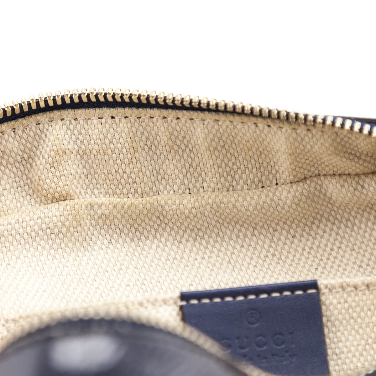 Gucci Blue Patent Soho Disco Bag