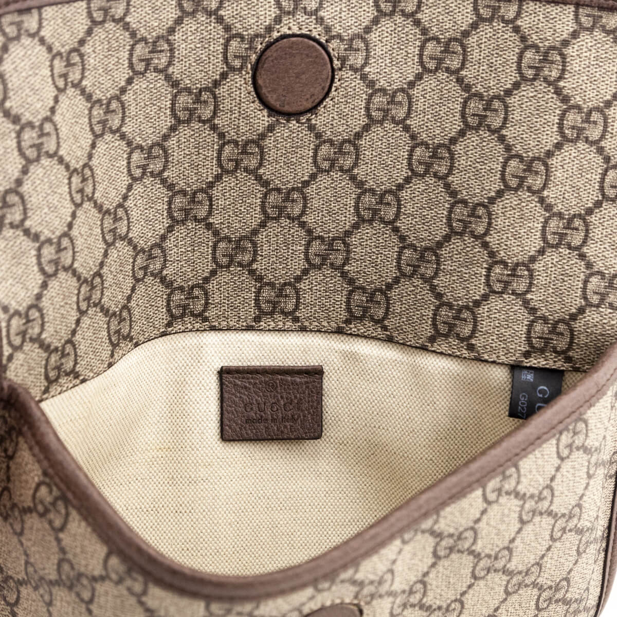 Gucci Brown GG Supreme Neo-Vintage Belt Bag