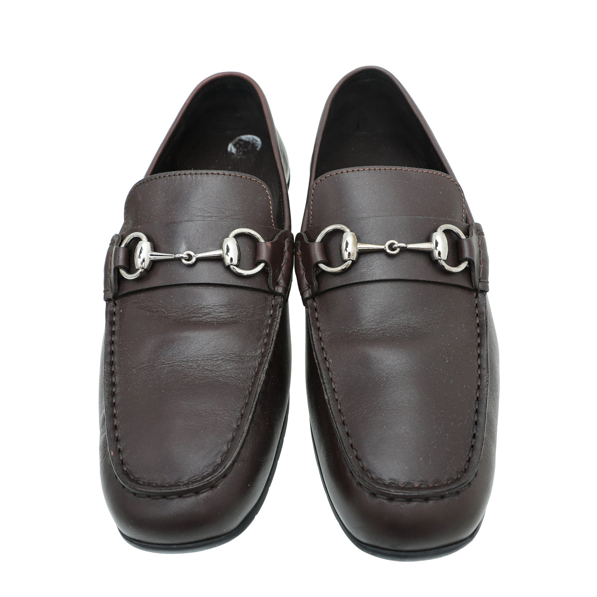 Gucci Brown Horsebit Moccasin Loafer 40