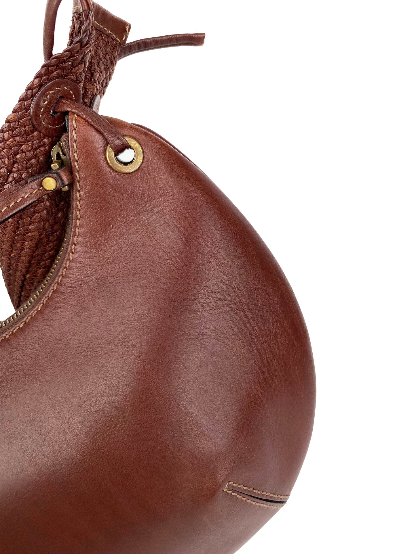 Gucci Burgundy Vintage Hobo Bag