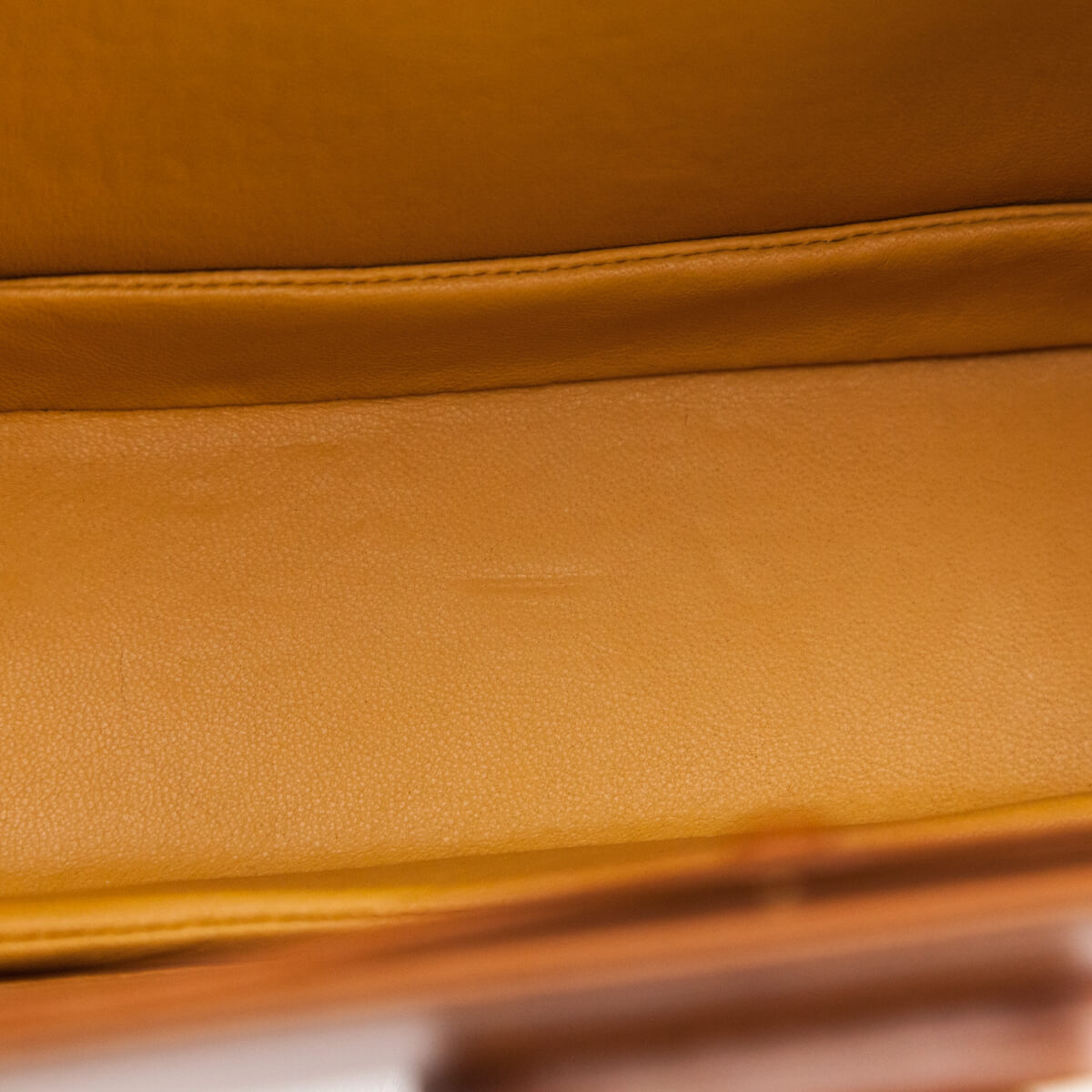 Gucci Cognac Box Calfskin Medium Bamboo Vintage Top Handle Bag