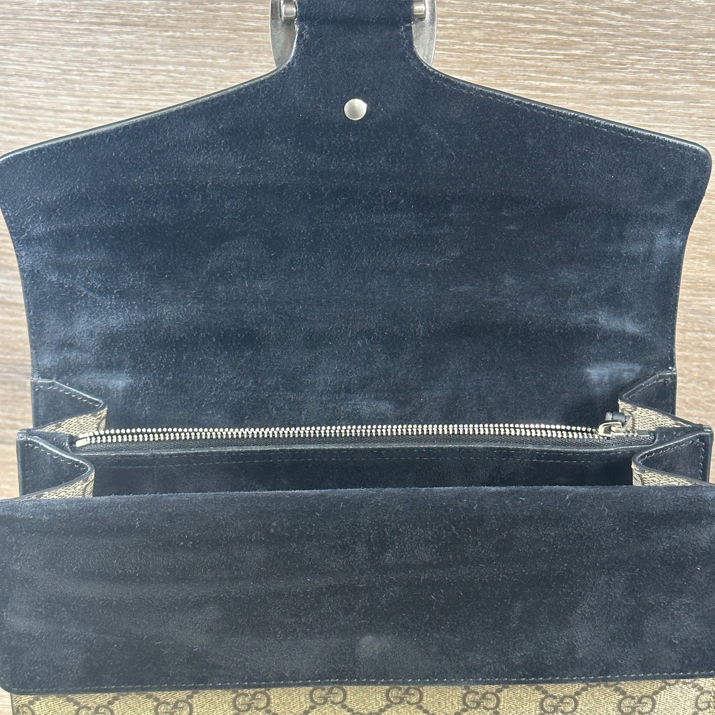 Gucci DIonysus GG Monogram Supreme Canvas (Small) - Black