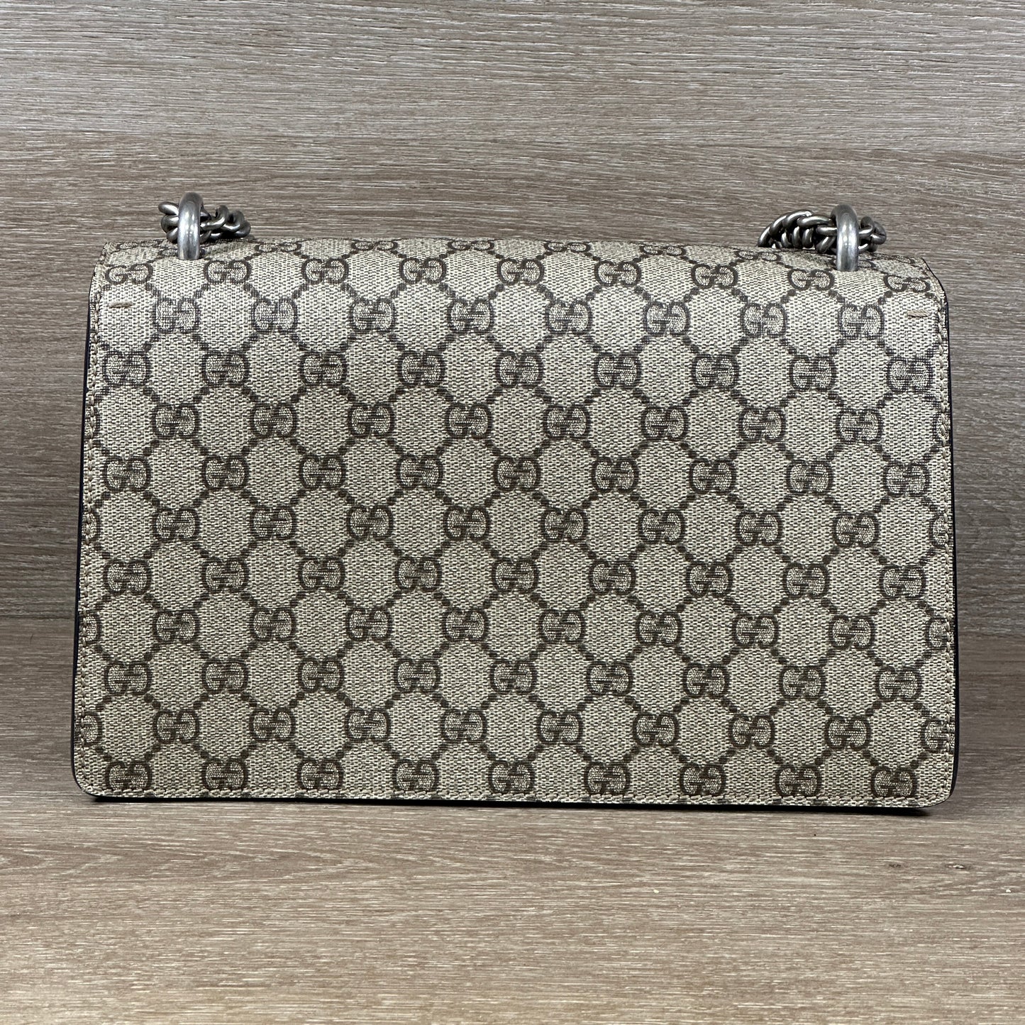 Gucci DIonysus GG Monogram Supreme Canvas (Small) - Black