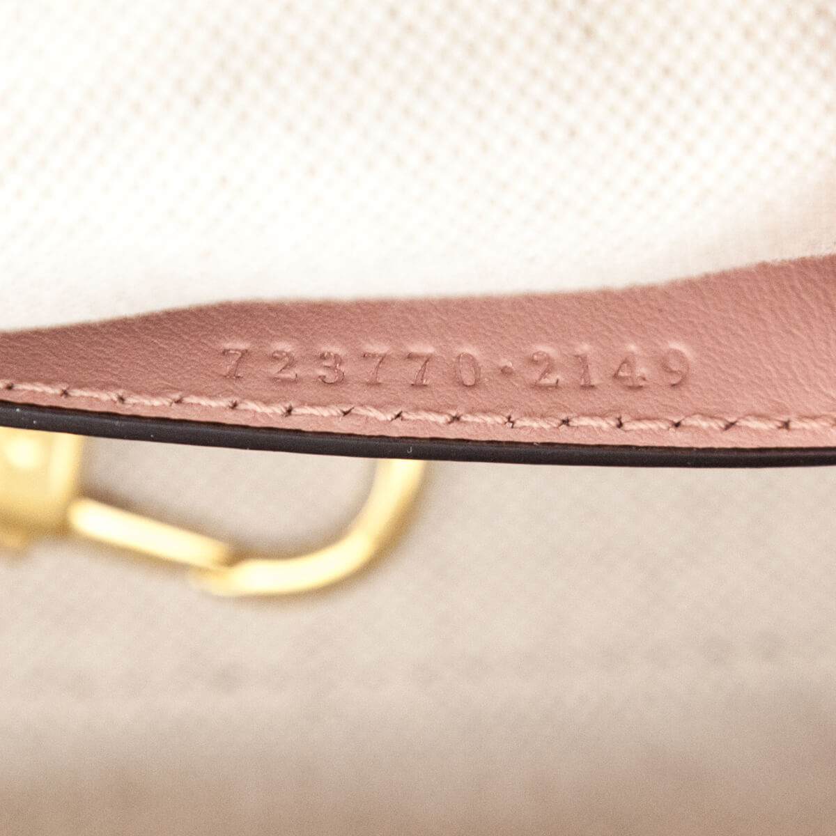 Gucci Light Pink GG Matelasse Calfskin Mini Top Handle Bag