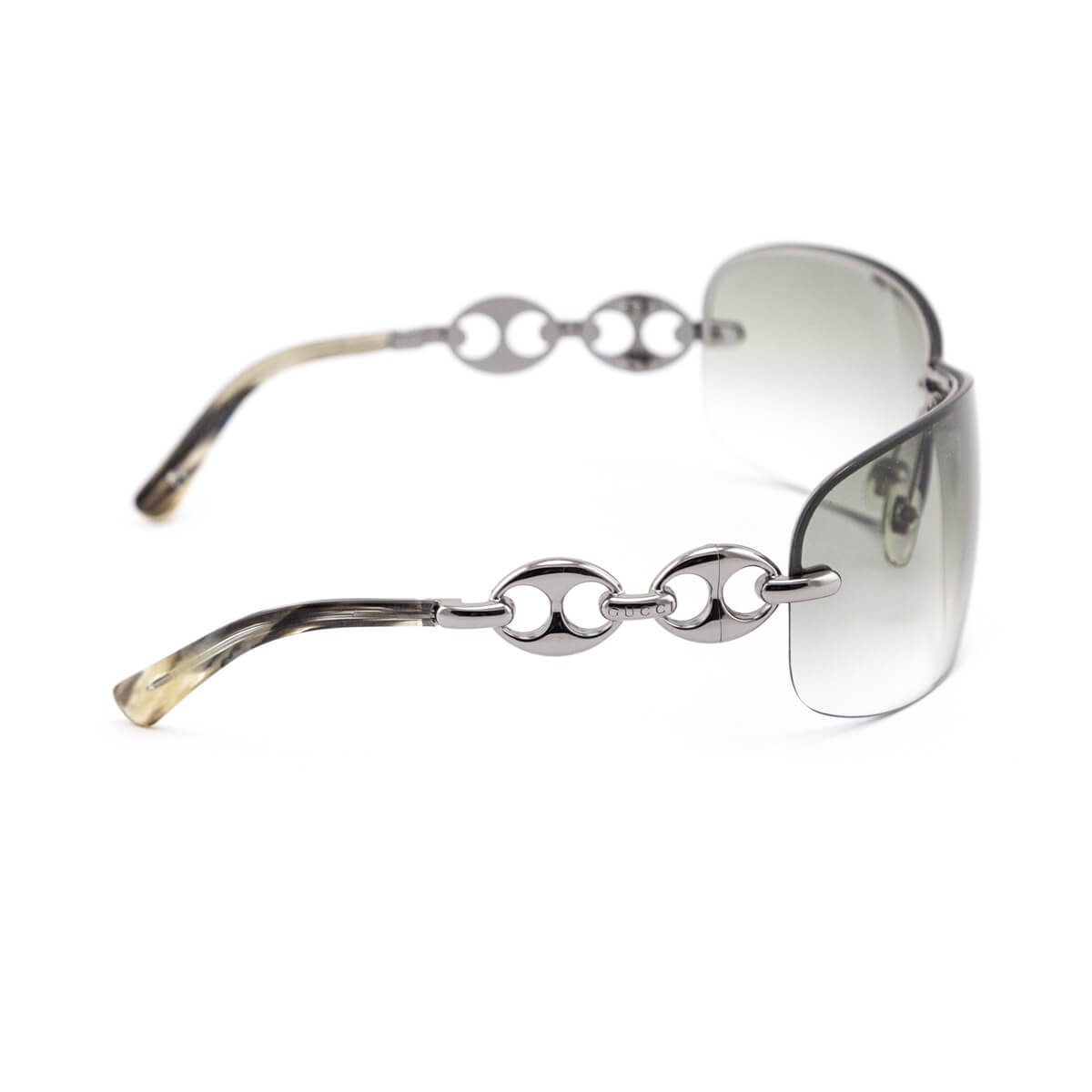 Gucci Marina Chain Shield Sunglasses