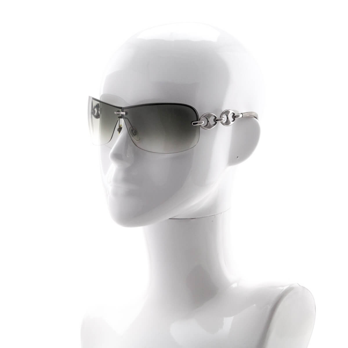 Gucci Marina Chain Shield Sunglasses