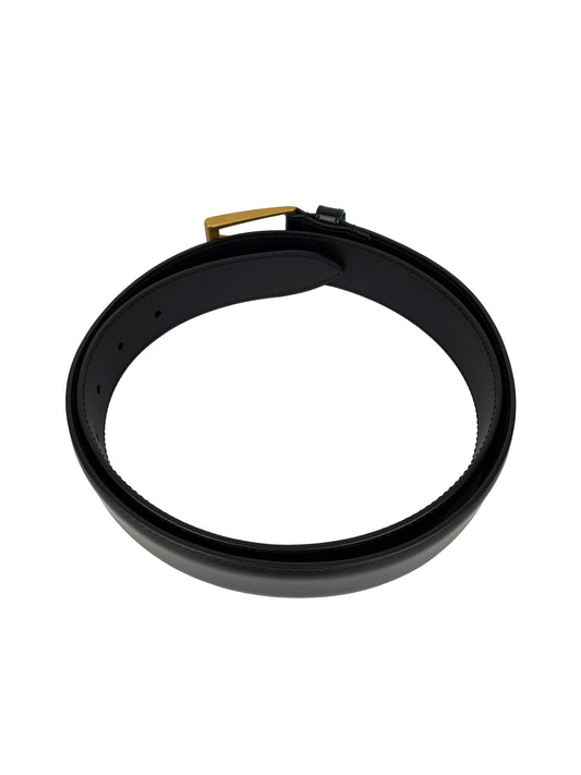 Gucci Men's Leather Belt with Web 95