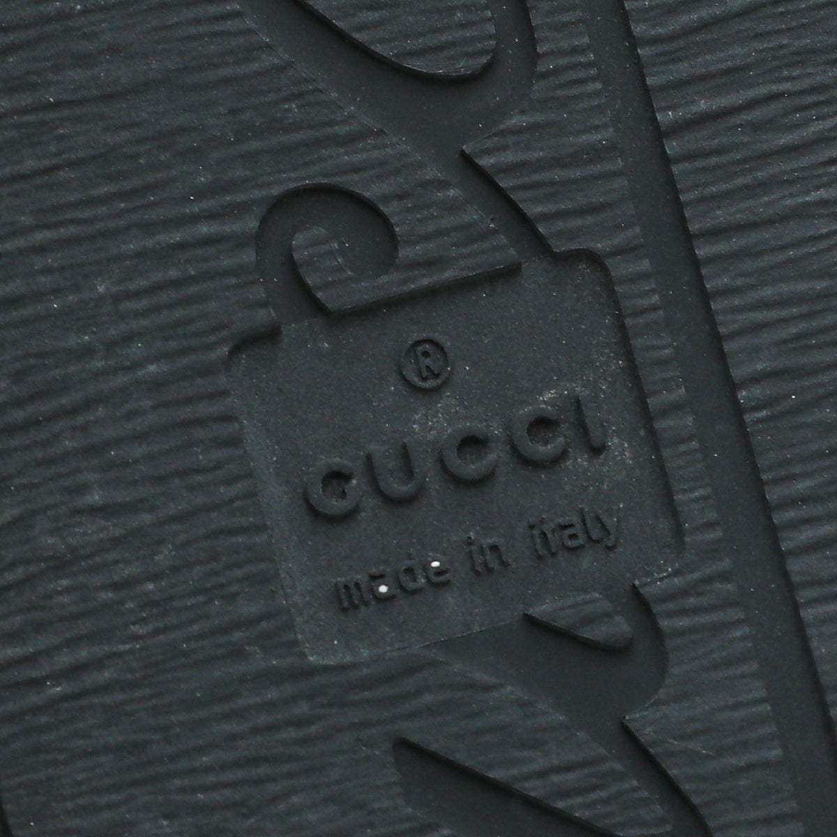 Gucci Black Microguccissima High Cut Sneakers 37