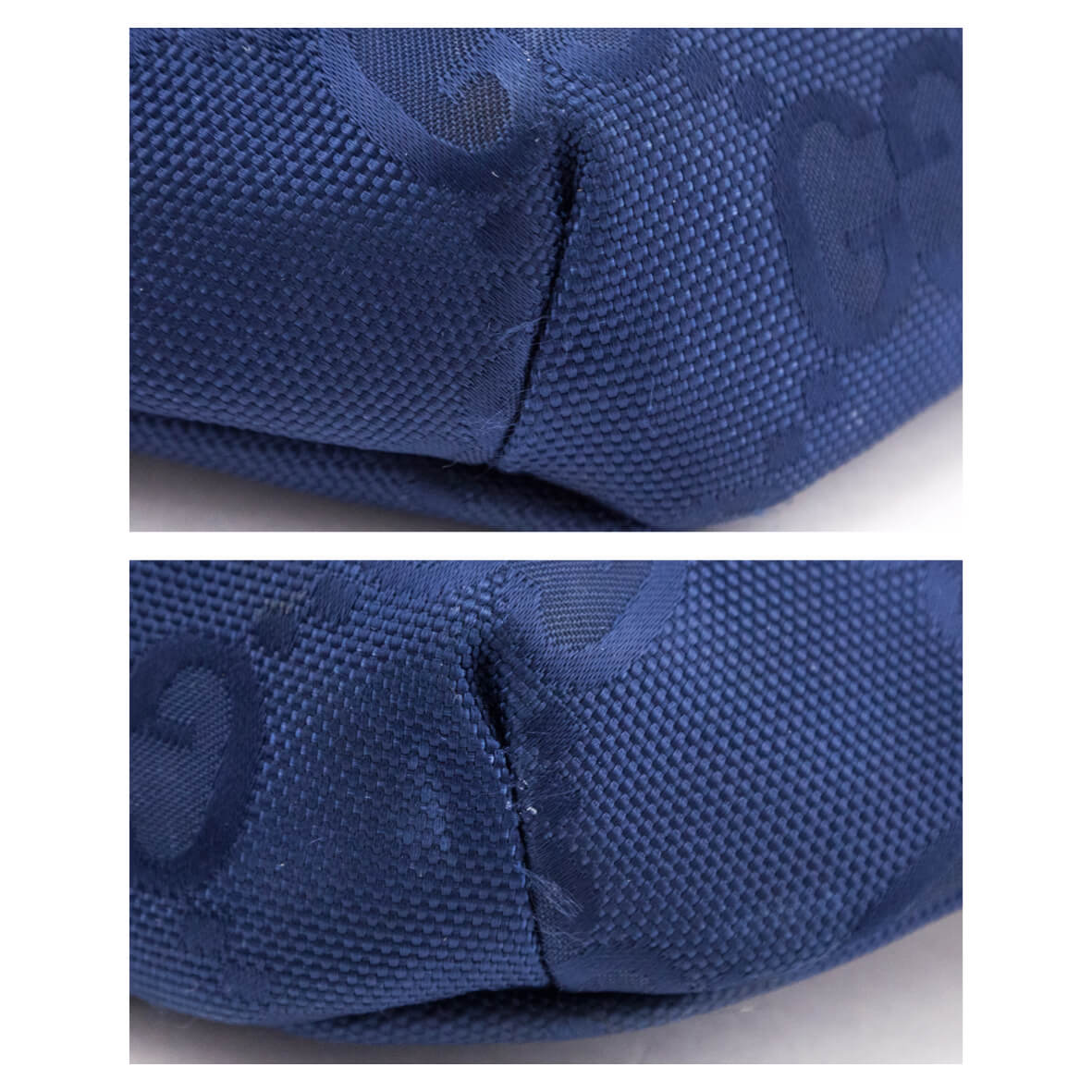 Gucci Navy GG Econyl Nylon Off The Grid Web Belt Bag