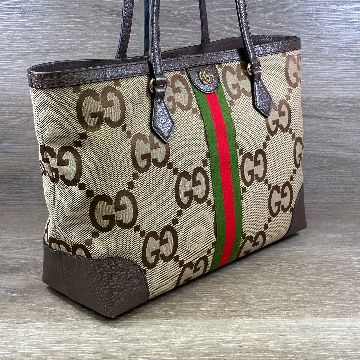 Gucci Ophidia Jumbo GG Tote - Medium