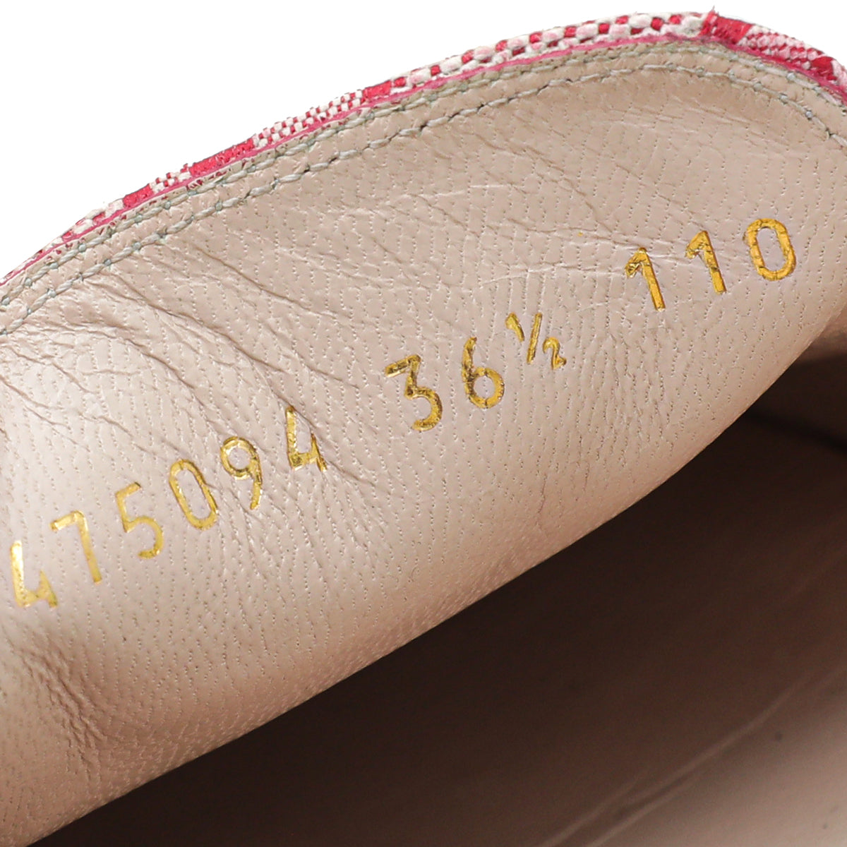 Gucci Red Ebony GG Canvas Princetown Mules 36.5
