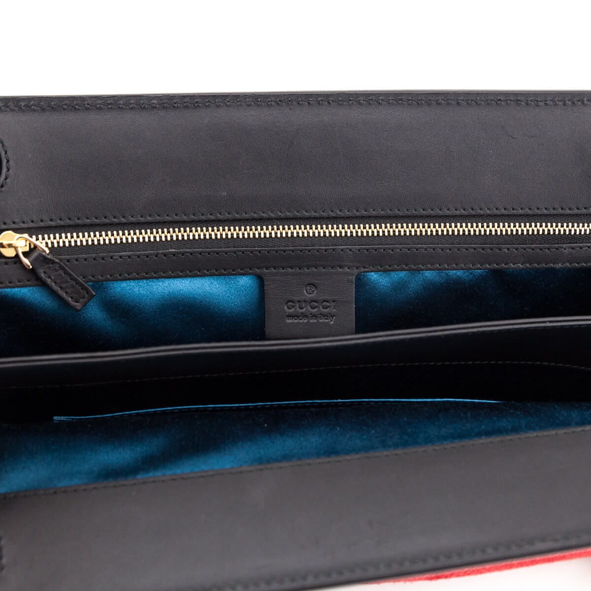 Gucci Red Suede Patent GG Web Medium Ophidia Chain Shoulder Bag