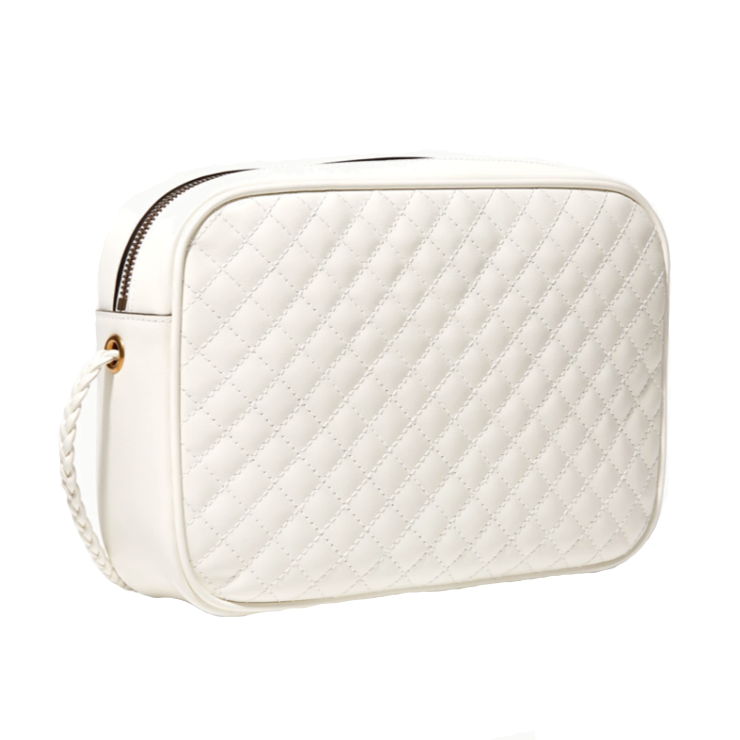 Gucci Small Quilted Shoulder Bag in White
