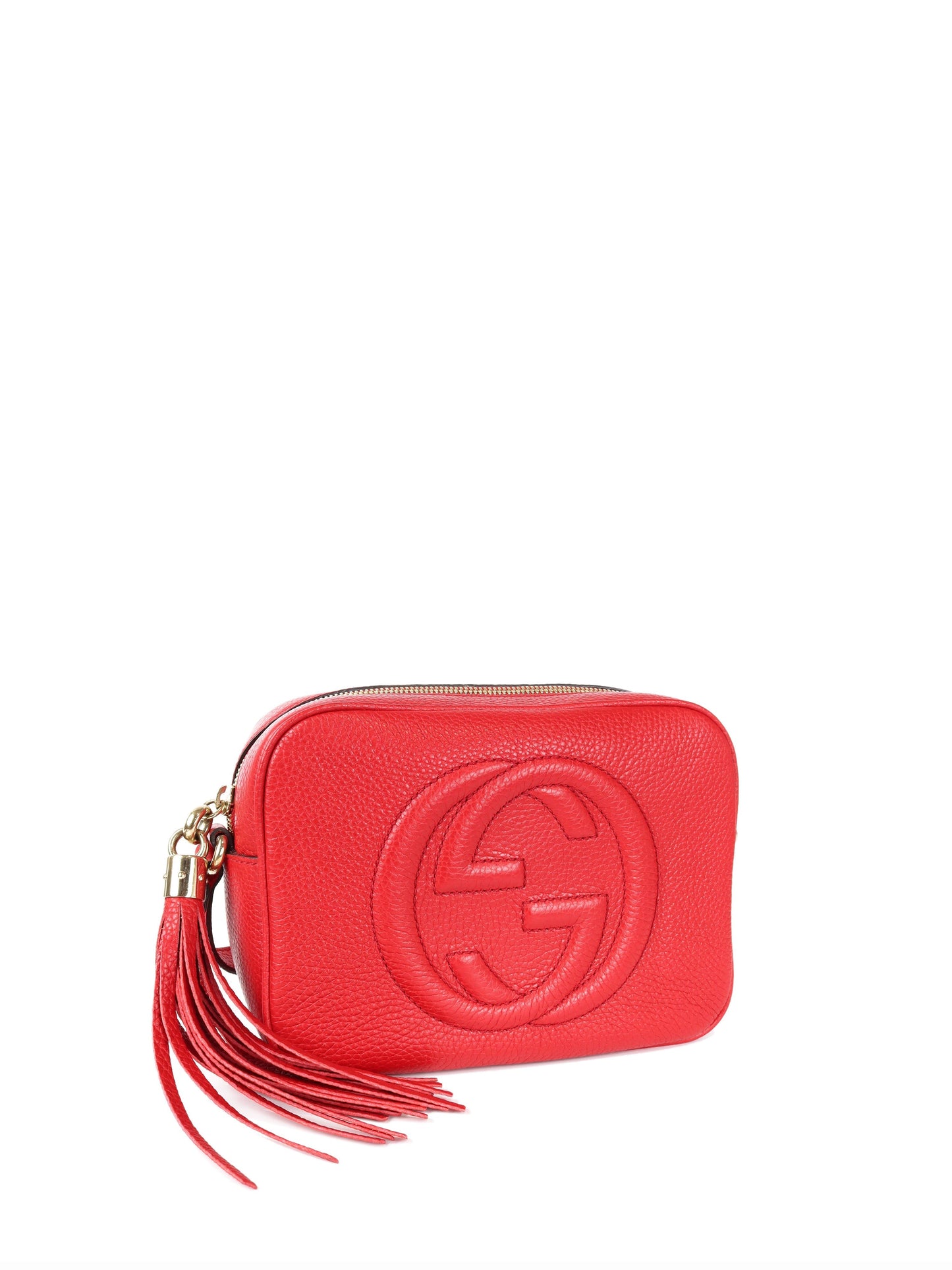 Gucci Small Red Soho Disco Camera Bag